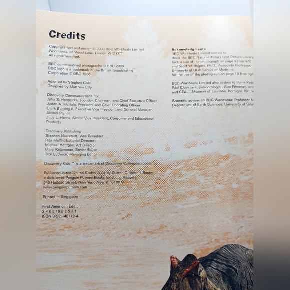 Allosaurus: The Life and Death of Big Al (Discovery Kids) - GOOD - Picture 4 of 6